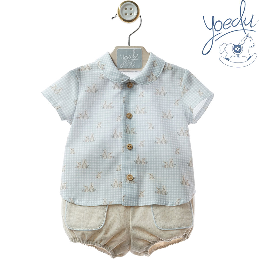 Conjunto Baby. Ref. 0012. Familia Arcilla de Yoedu.